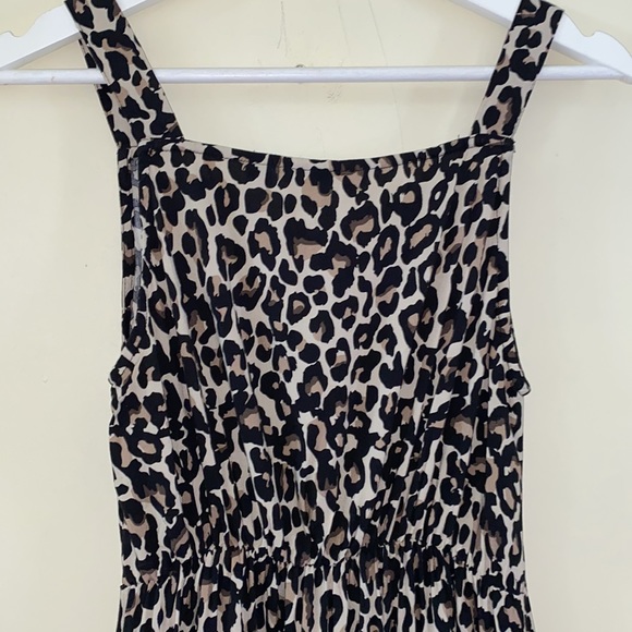 Vero Moda Leopard Print Sand Dress Size XS - Picture 8 of 12